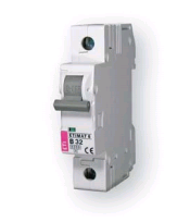 Автоматические выключатели  ETIMAT 6 1-полюсные  ETI (ЕТИ)