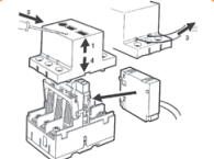 Способ установки независимого расцепителя на MS25 
