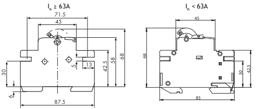 Выключатели нагрузки  ETI схема