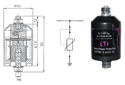 Ограничители перенапряжения - ETITEC