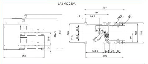 Габаритные размеры